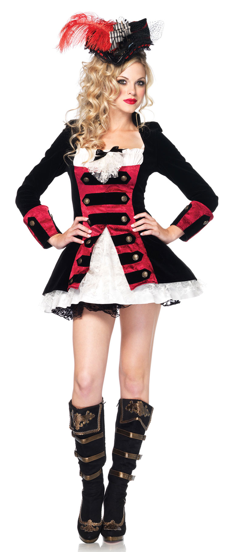 Charming Pirate Captain Costume