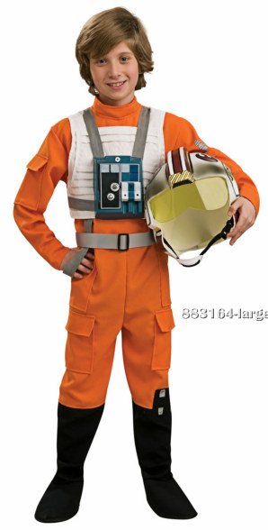 Deluxe Child X-wing Fighter Pilot Costume