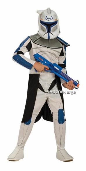 Kids Clone Trooper Leader Rex Costume