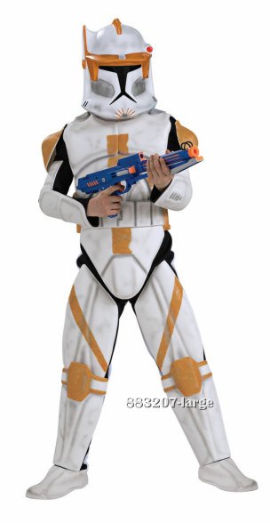 Deluxe Kids Clonetrooper Commander Cody Costume