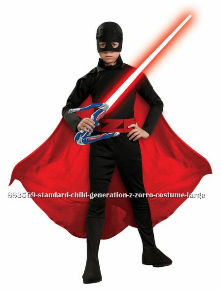 Standard Kids Generation Z Zorro Costume