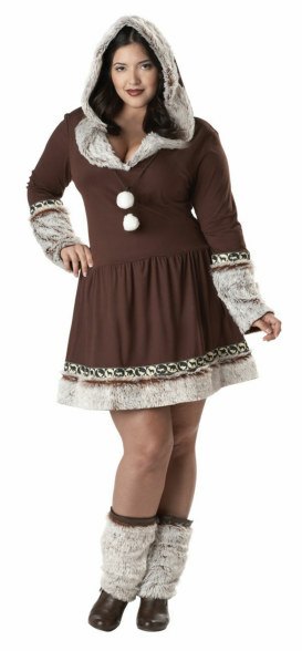 Plus Size Eskimo Kisses Costume