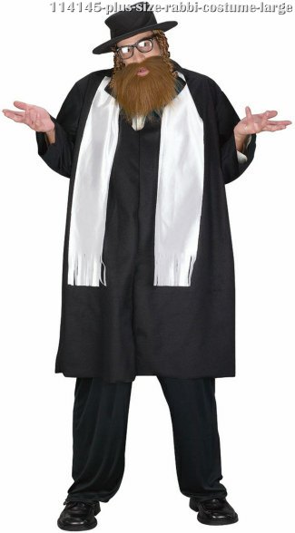 Plus Size Rabbi Costume