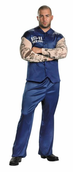 Plus Size Tattooed Convict Costume