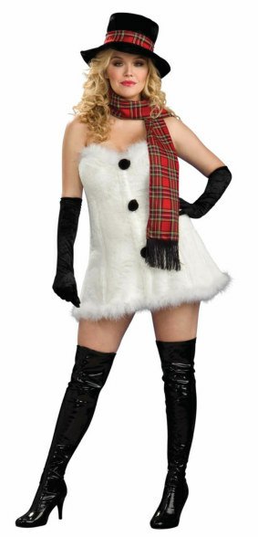 Deluxe Plus Size Frostbitten Costume