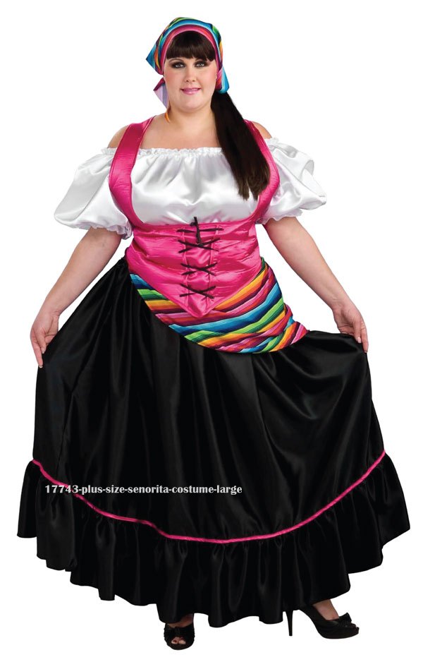 Plus Size Senorita Costume