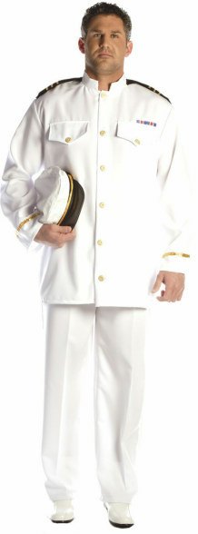 Plus Size Navy Admiral Costume