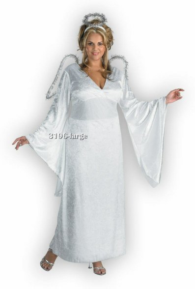 Adult Plus Size Angel Costume