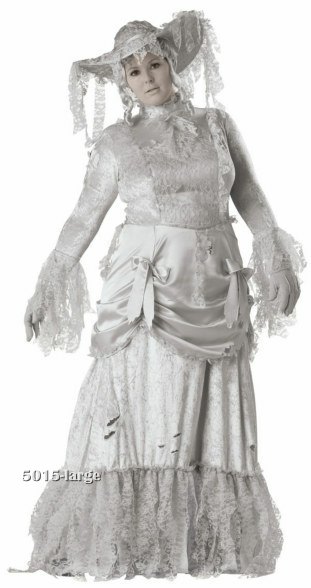 Plus Size Ghostly Lady Costume