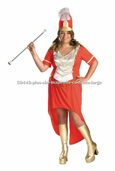 Plus Size Majorette Costume