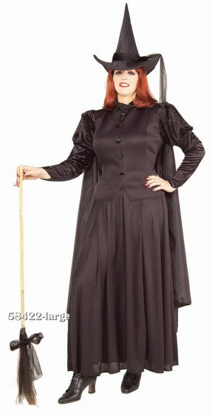 Plus Size Classic Witch Costume