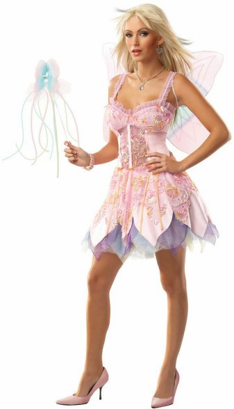 Plus Size Sexy Deluxe Fairy Costume