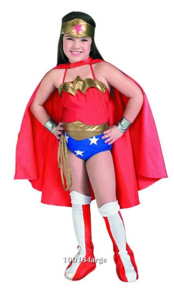 Deluxe Girls Wonder Woman Costume