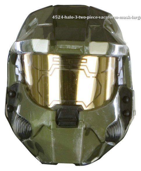 Halo 3 Two Piece Vacuform Mask