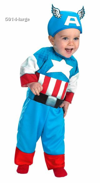 Baby Captain America Costume