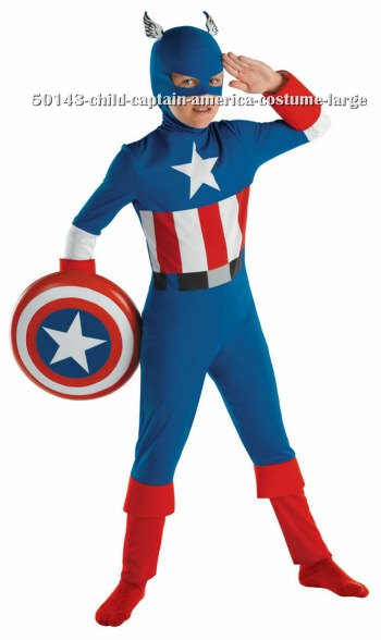 Kids Captain America Costume