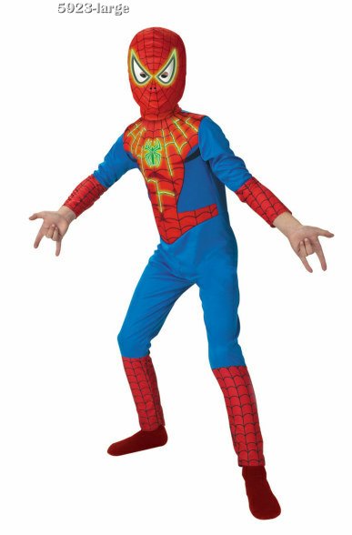 Kids Spider-Man Glow in the Dark Costume