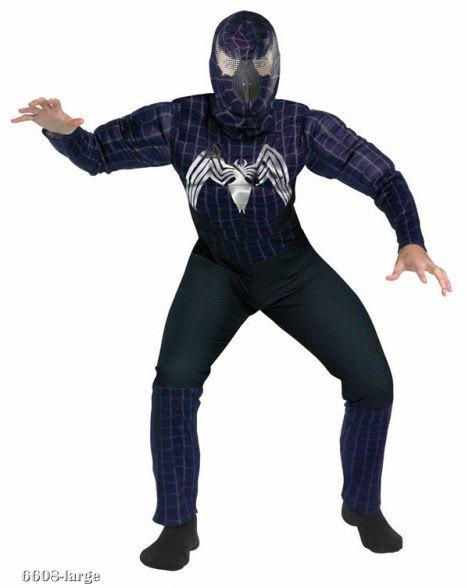 Kids Venom Spiderman Costume