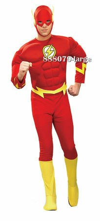 Adult Muscle Chest Flash Costume