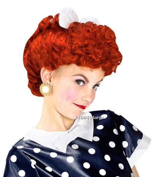 Girls I Love Lucy Costume Wig