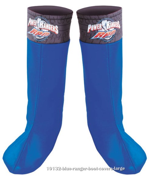 Blue Ranger Boot Covers