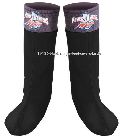 Black Ranger Boot Covers