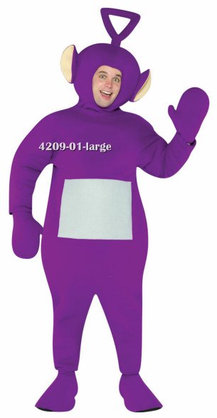 Adult Tinky Winky TeleTubbies Costume