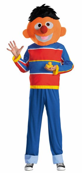 Teen and Adult Deluxe Sesame Street Ernie Costume