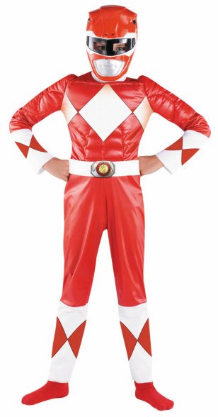 Child Red Ranger Classic Muscle Costume