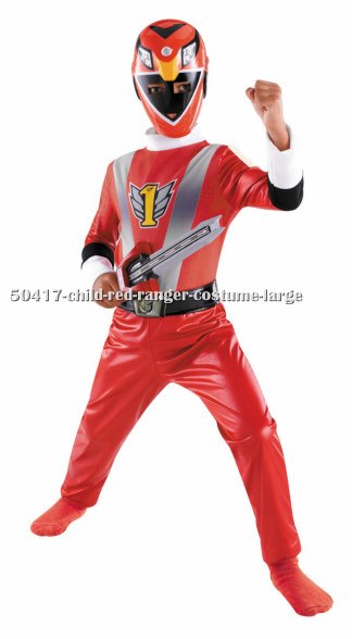 Kids Red Ranger Costume