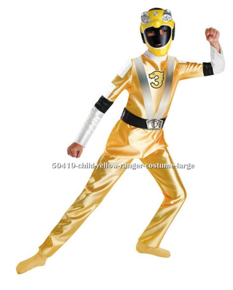 Child Yellow Ranger Costume