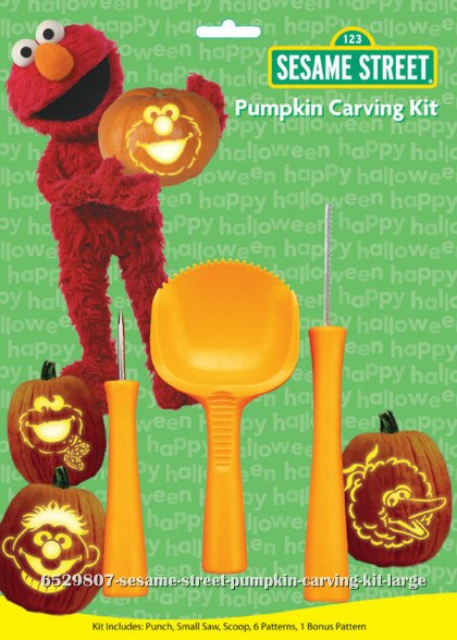 Sesame Street Pumpkin Carving Kit