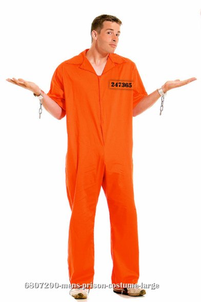 Mens Prison Costume