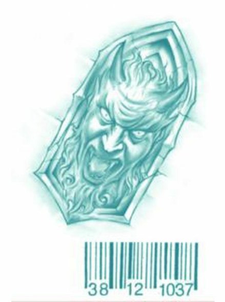 Prison Break Michael Scofield Tattoos - Barcode and Devil Arch