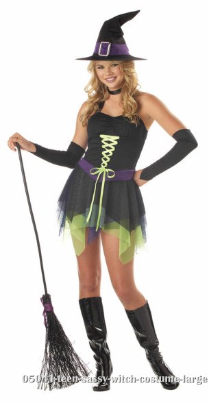 Teen Sassy Witch Costume