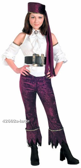 Teen Pirate Girl Costume