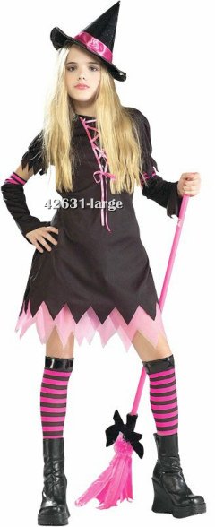 Teen Black Magic Witch Costume