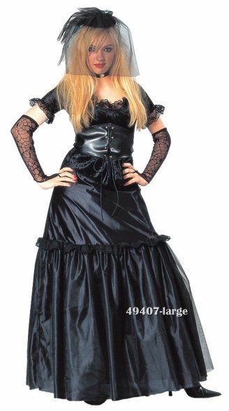 Teen Gothic Bride Costume