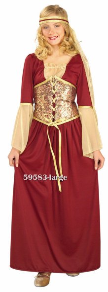 Teen Renaissance Princess Costume