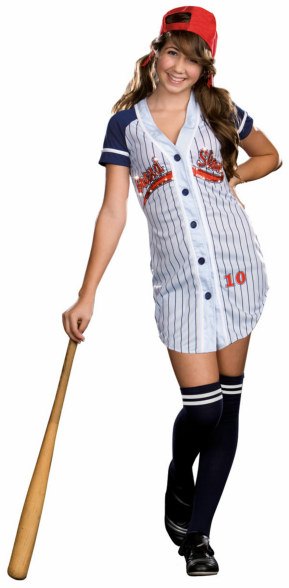 Teen Grand Slam Baseball Costume