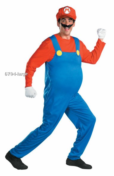 Deluxe Mario Costume