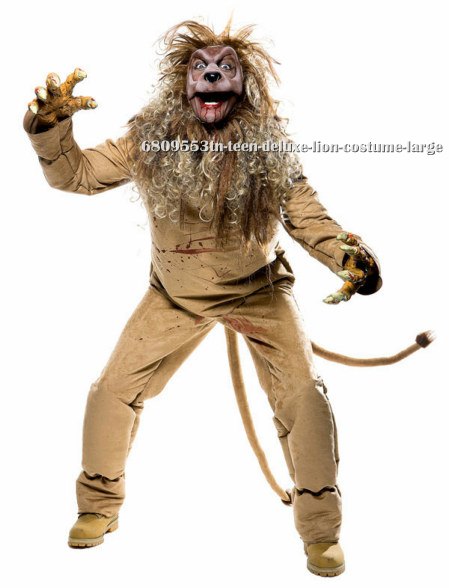 Teen Deluxe Lion Costume