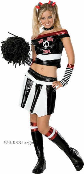 Teen Bad Sport Cheerleader Costume