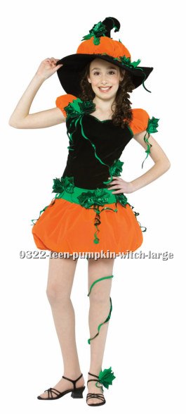 Teen Pumpkin Witch