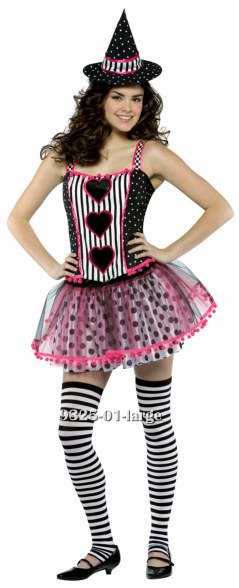 Teen Spelladonna Pink Witch Costume