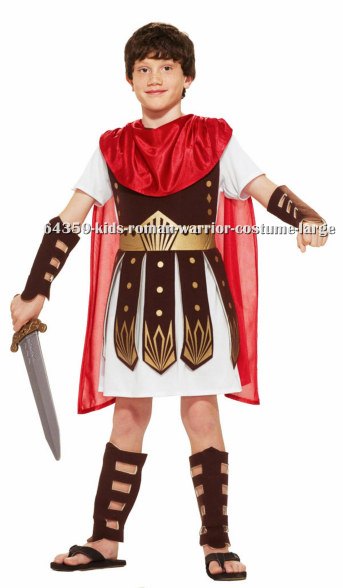 Kids Roman Warrior Costume