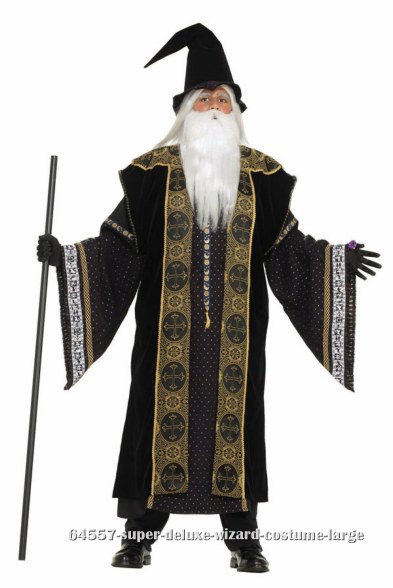 Super Deluxe Wizard Costume