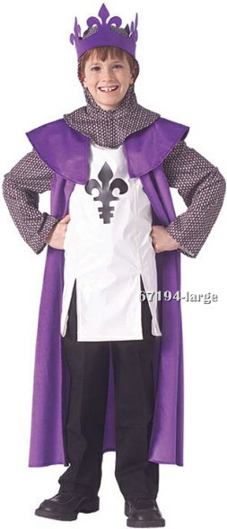 Kids Renaissance King Costume