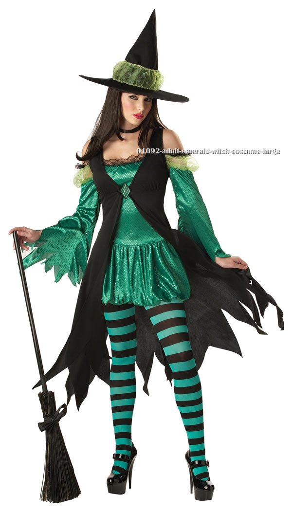 Adult Emerald Witch Costume