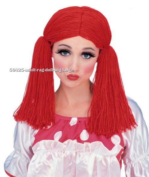 Adult Rag Doll Wig